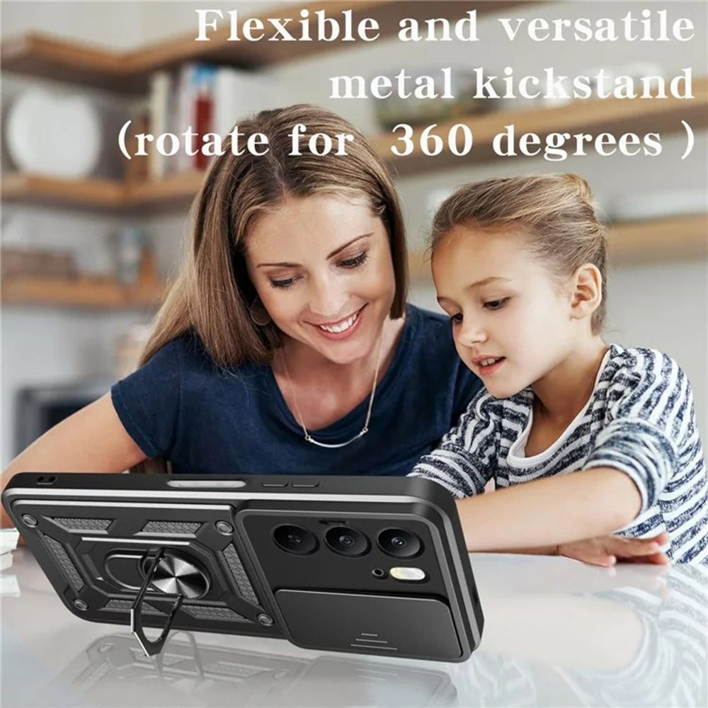 Etui na Realme C75 5G / 14x, Techsuit, CamShield, czarne