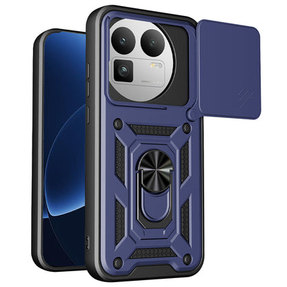 Etui na Realme GT 8 Pro, Techsuit, CamShield (Okrągłe wycięcie na aparat), Niebieskie