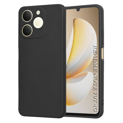 Etui na Realme Note 70T, Techsuit, SoftFlex, Czarne