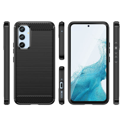 Etui do Samsung Galaxy A54 A546, OEM, Carbon, Czarny