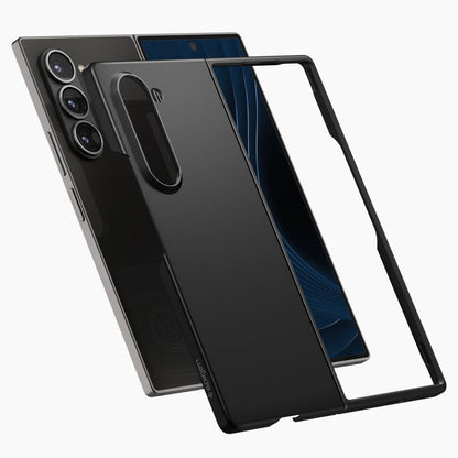 Husa pentru Samsung Galaxy Z Fold6 F956, Spigen, Air Skin, Neagra ACS07816