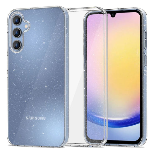 Etui do Samsung Galaxy A16 5G A166 / A16 4G A165, Tech-Protect, Flexair Glitter, przezroczyste 