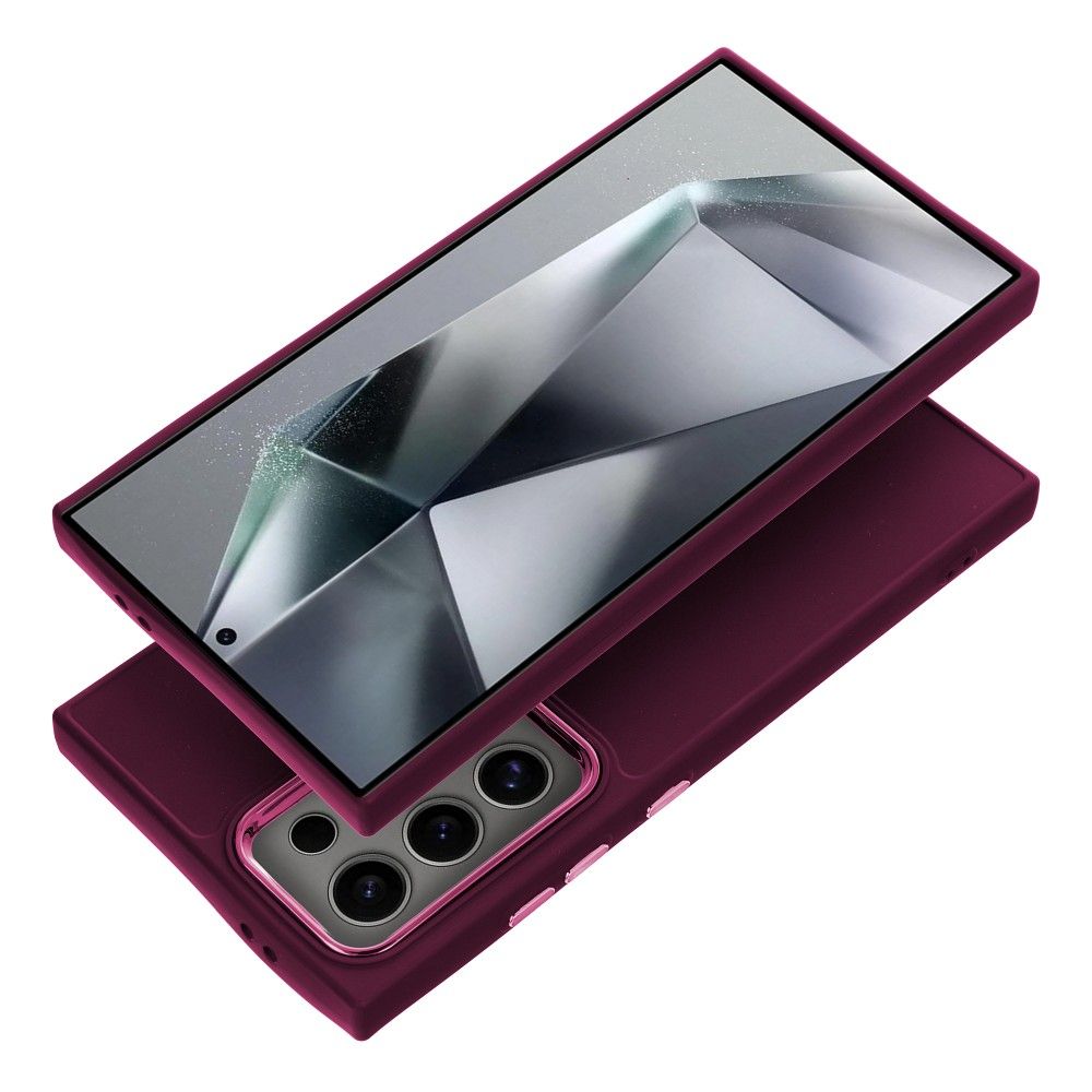 Etui do Samsung Galaxy S24 FE S721, OEM, Frame, Fioletowe