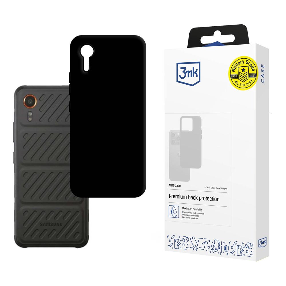 Etui do Samsung Galaxy Xcover7 G556, 3MK, Czarny Matowy