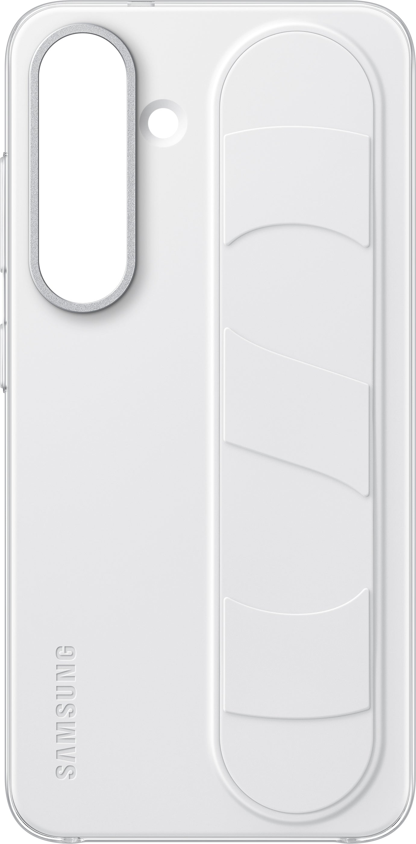 Etui Standing Grip dla Samsung Galaxy S25 S931, Białe EF-GS931CWEGWW
