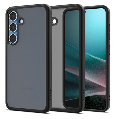 Etui na Samsung Galaxy S25 S931, Spigen, Ultra Hybrid, Czarna Satynowa ACS09007