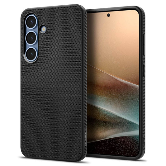 Etui na Samsung Galaxy S25+ S936, Spigen, Liquid Air, Czarne ACS08979