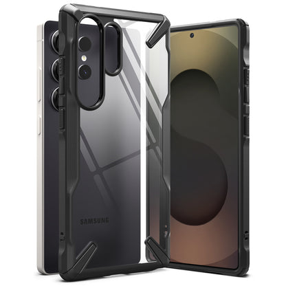 Etui na Samsung Galaxy S25 Ultra S938, Ringke, Fusion X, Czarne
