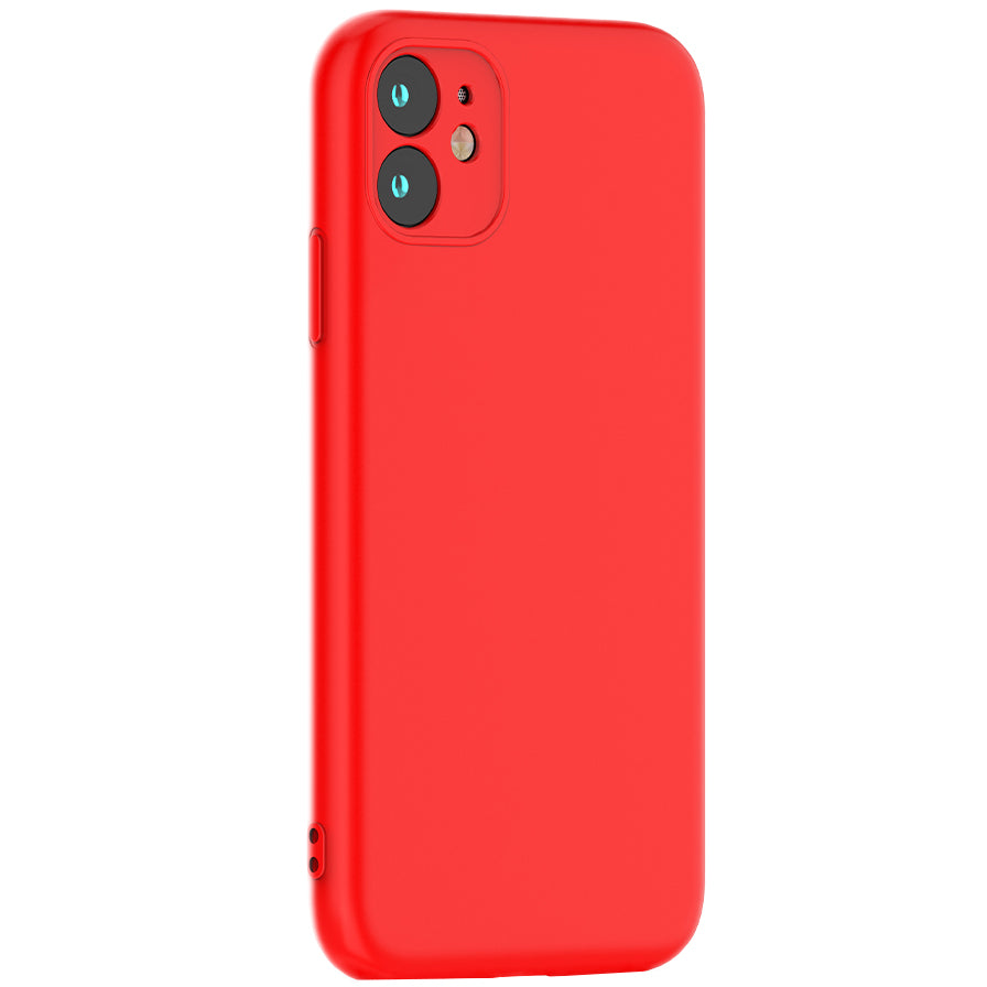 Etui na Samsung Galaxy A36 A366, OEM, silikonowe, czerwone