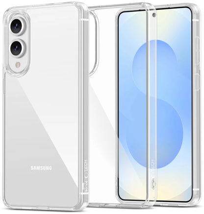 Etui na Samsung Galaxy S25 Edge S937, Tech-Protect, Flexair Hybrid, Przezroczyste