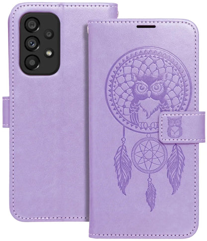 Etui na Samsung Galaxy A52s 5G A528 / A52 5G A526 / A52 A525, OEM, MEZZO Dream Catcher, Fioletowe