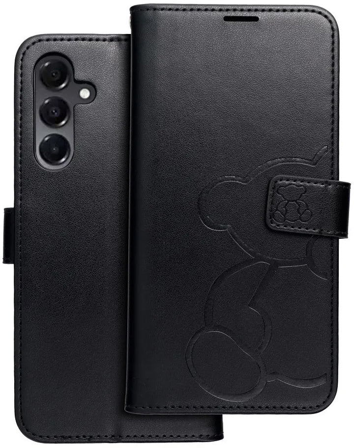 Etui na Samsung Galaxy A16 5G A166, OEM, MEZZO Teddy Bear, czarne