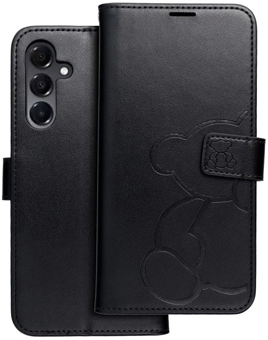 Etui na Samsung Galaxy A16 5G A166, OEM, MEZZO Teddy Bear, czarne