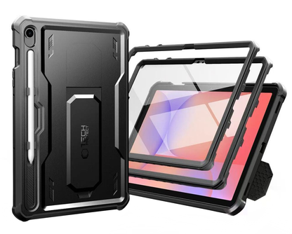 Case for Samsung Galaxy Tab S10 Lite / Tab S10 FE / Tab S9, Tech-Protect, Kevlar Pro, Black