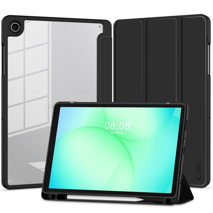 Case for Samsung Galaxy Tab A11 / Tab A9, Tech-Protect, SC PEN Hybrid, Black