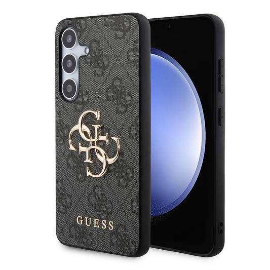 Etui na Samsung Galaxy S24+ S926, Guess, 4G Big Logo, czarne, ponownie zapakowane