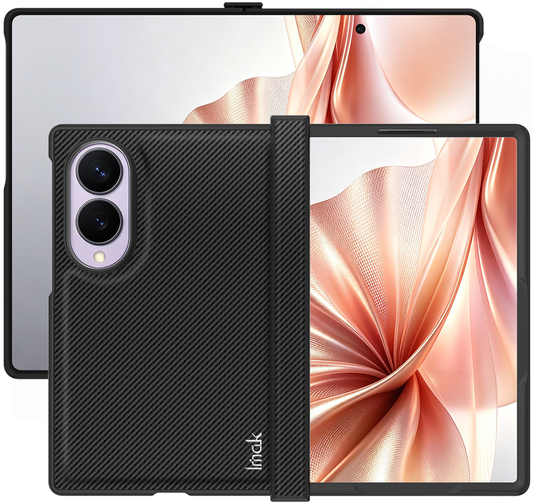 Etui na Samsung Galaxy Z Fold8 F971, Imak, Carbon, Czarny