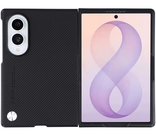 Etui na Samsung Galaxy Z Fold8 F971, X-Level, Carbon, Czarny