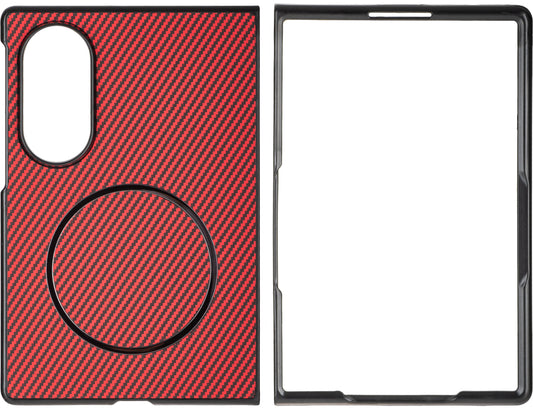Case for Samsung Galaxy Z Fold8 F971, OEM, Carbon, Red