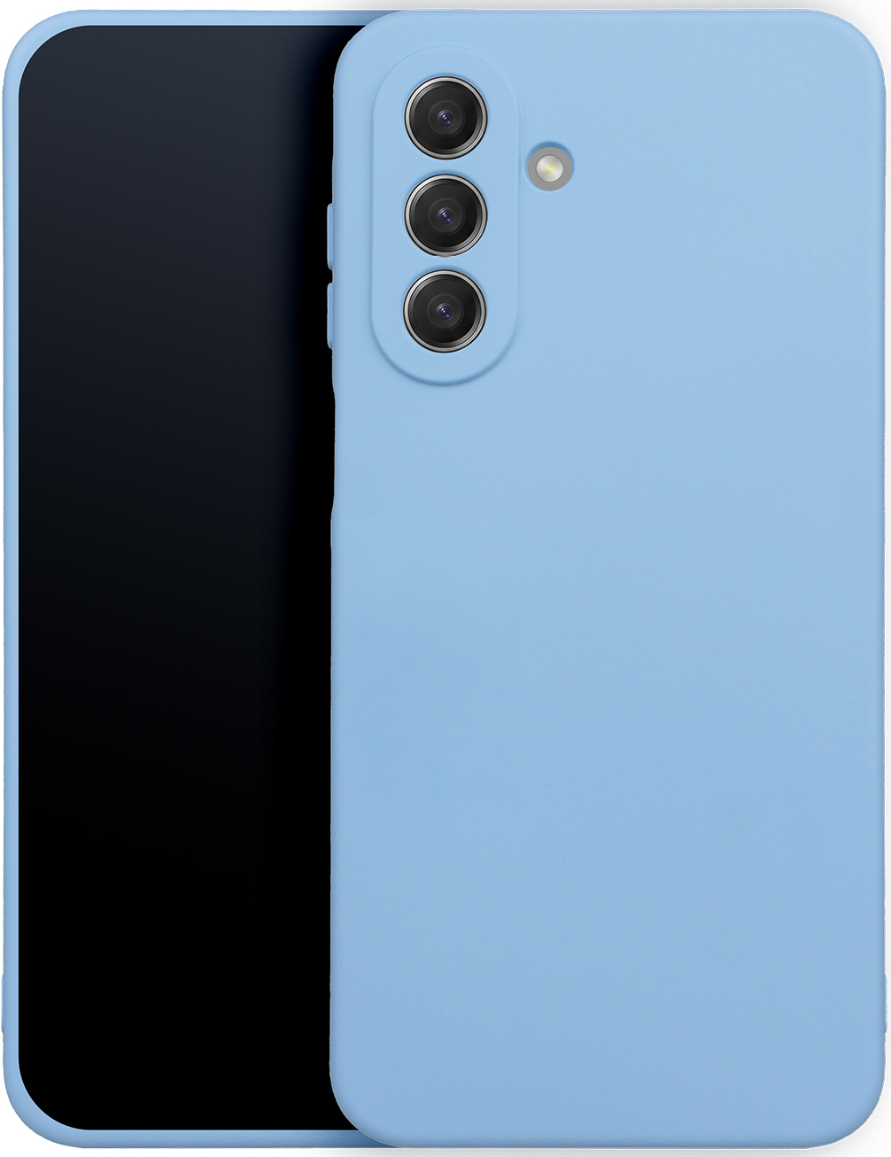 Etui na Samsung Galaxy A18 5G A186 / A18 4G A185 / A17 4G A175 / A17 5G A176, OEM, silikonowe, niebieskie