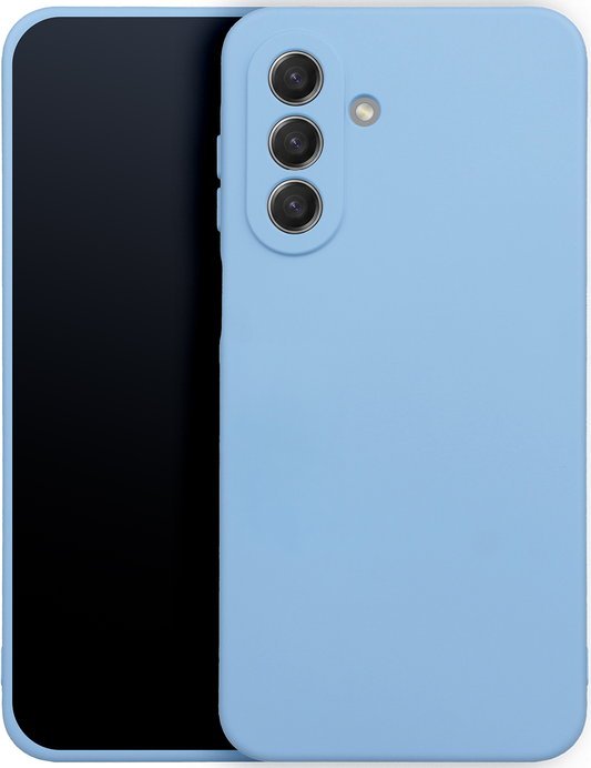 Etui na Samsung Galaxy A18 5G A186 / A18 4G A185 / A17 4G A175 / A17 5G A176, OEM, silikonowe, niebieskie