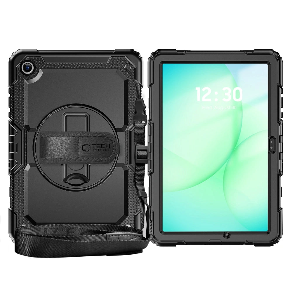Case for Samsung Galaxy Tab A11+ / Tab A9+, Tech-Protect, Solid, Black