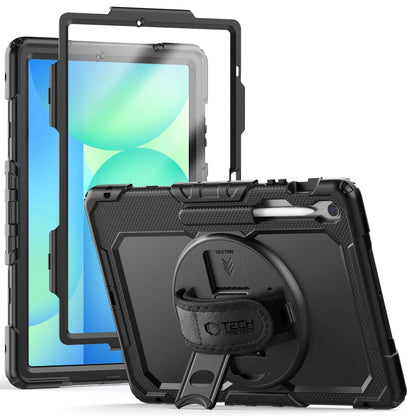 Etui na Samsung Galaxy Tab S10 FE+, Tech-Protect, Solid, Czarna