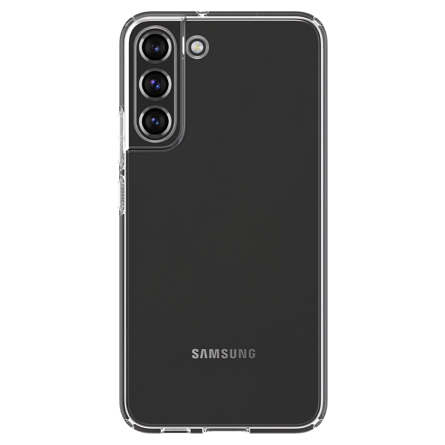 Etui do Samsung Galaxy S22 5G S901, Spigen, ciekłokrystaliczne, przezroczyste 