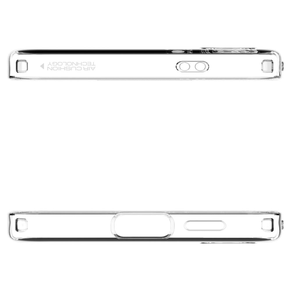 Etui do Samsung Galaxy S24 S921, Spigen, ciekłokrystaliczne, przezroczyste 