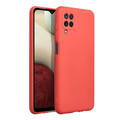 Etui na Samsung Galaxy A12 A125 / M12 M127 / A12 Nacho A127, OEM, silikonowe, czerwone