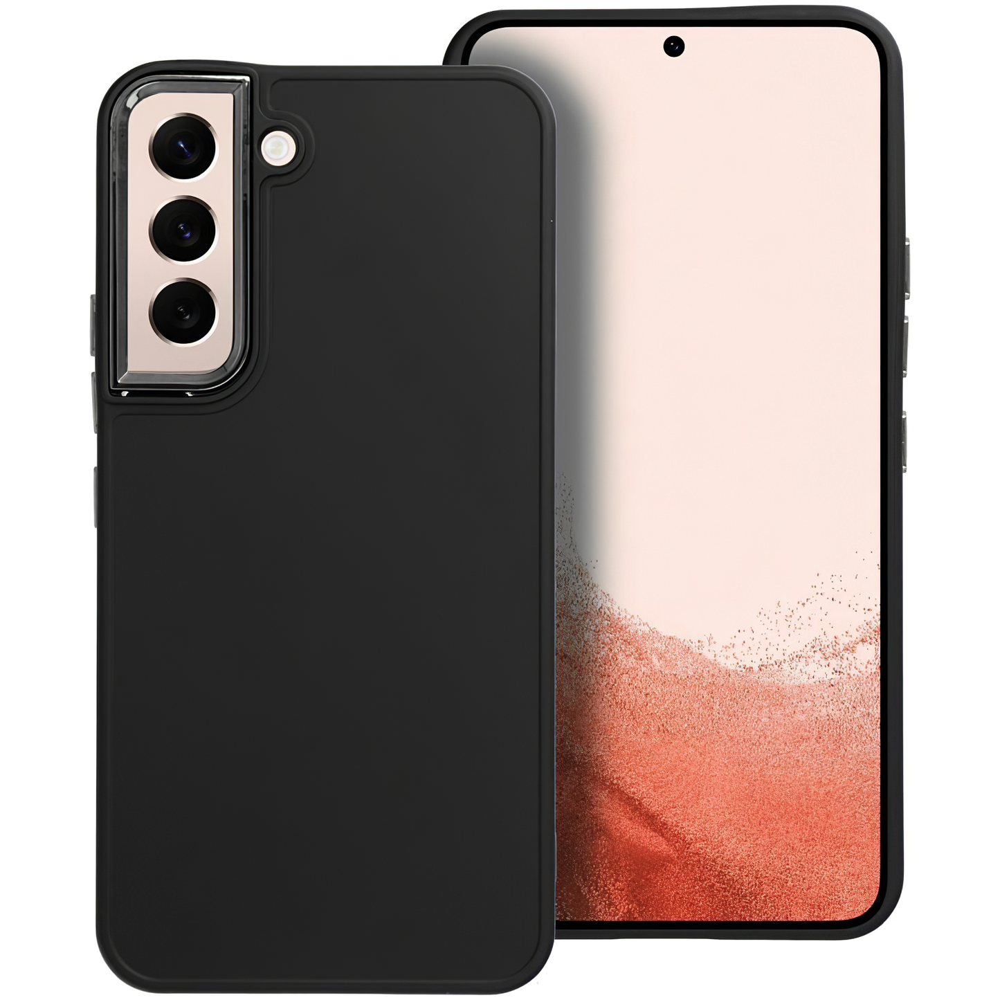 Etui do Samsung Galaxy S22 5G S901, OEM, Frame, Czarny