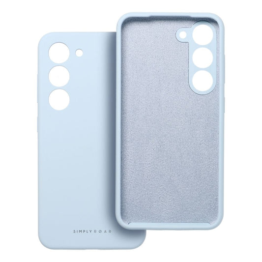 Etui na Samsung Galaxy A56 A566, Roar, Cloud Skin, Niebieskie