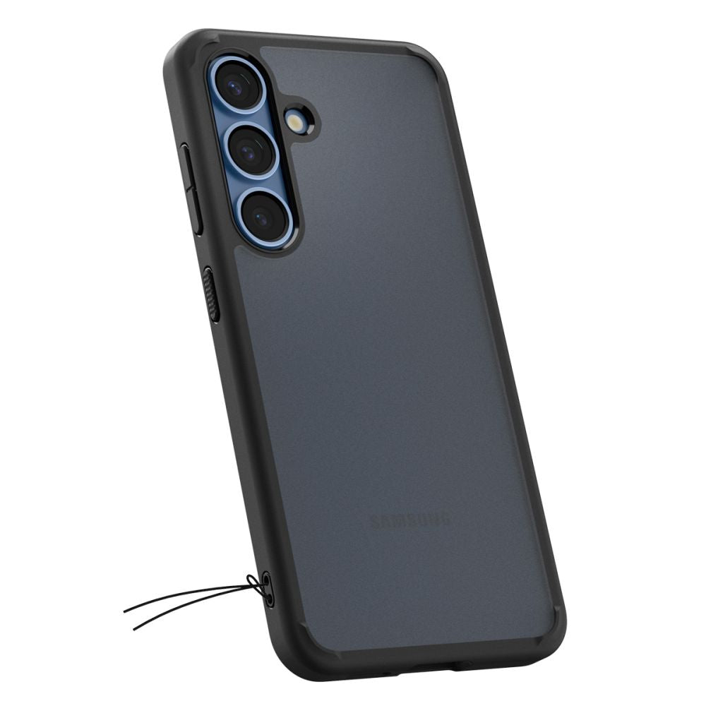 Etui na Samsung Galaxy S25 S931, Spigen, Ultra Hybrid, Czarna Satynowa ACS09007