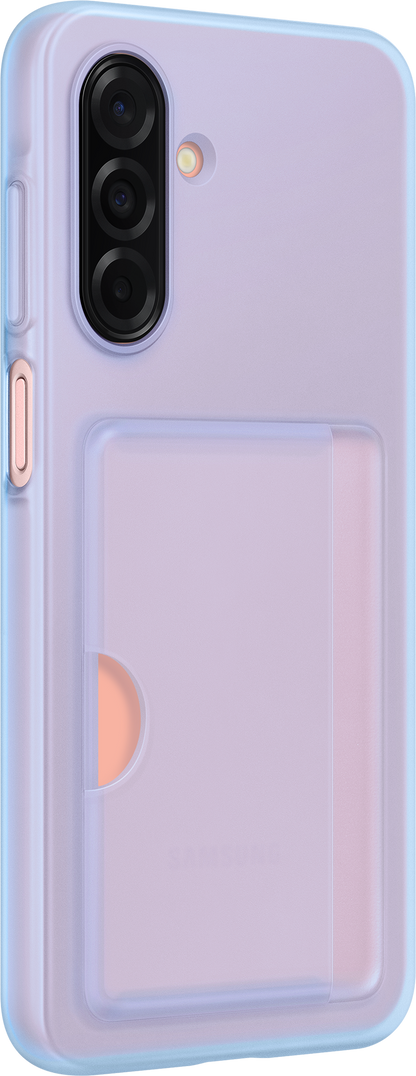 Etui na Samsung Galaxy A26 A266, Card Slot Case, Niebieskie EF-OA266TLEGWW
