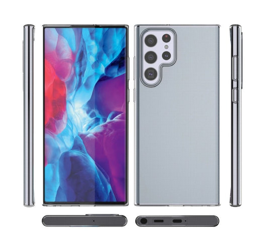 Etui na Samsung Galaxy S22 Ultra 5G S908, OEM, Ultra Slim, 0,5 mm, Przezroczyste