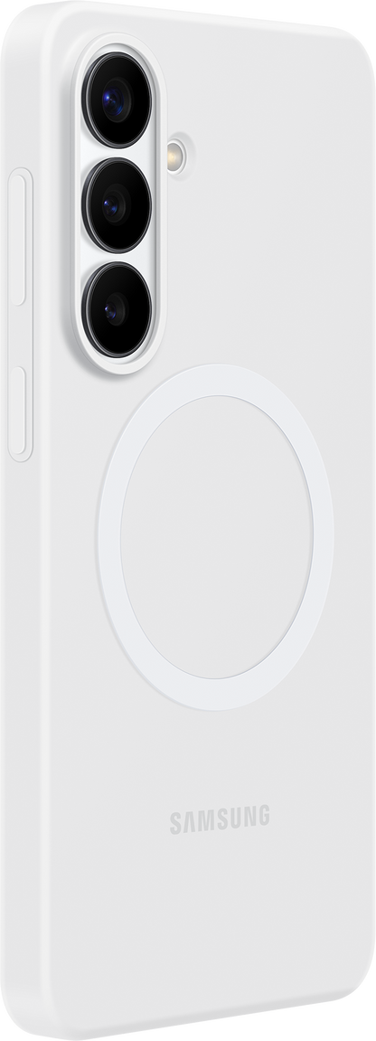 Etui na Samsung Galaxy S26 Plus S947, Silicone Magnet Case, Białe EF-ES947CWEGWW