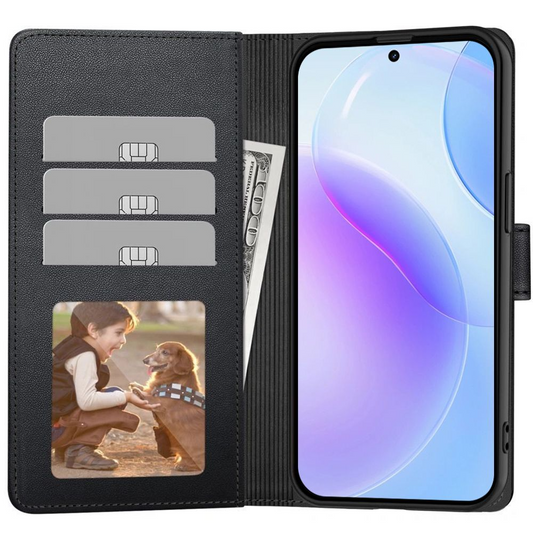 Etui Tech-Protect Wallet dla Samsung Galaxy A37 5G / A56 A566 / A36 A366, Czarne