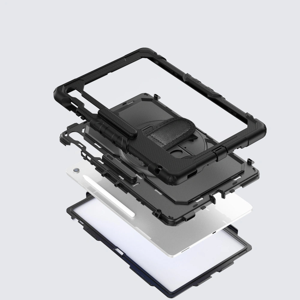 Etui na Samsung Galaxy Tab S10 FE+, Tech-Protect, Solid, Czarna