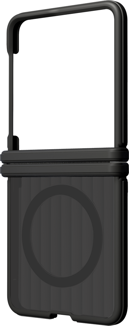 Case for Samsung Galaxy Z Flip8 F776, Hybrid Shield Magnet Case, Black GP-FPF776YCBBW