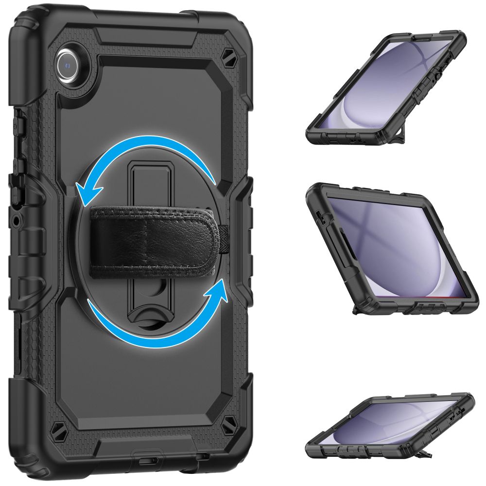 Etui na Samsung Galaxy Tab A11+ / Tab A9+, Tech-Protect, Solid360, czarne