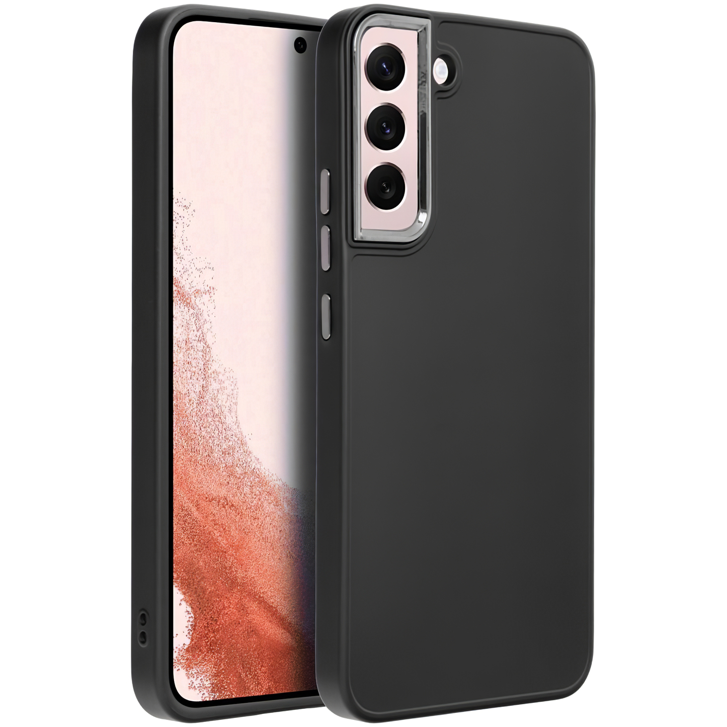 Etui do Samsung Galaxy S22 5G S901, OEM, Frame, Czarny