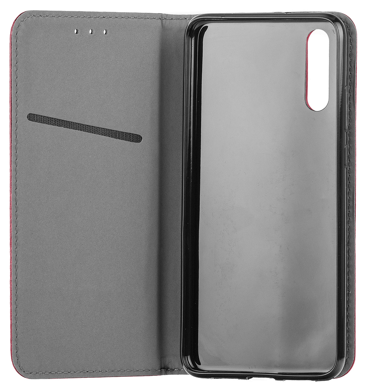 Case for Samsung Galaxy A16 5G A166 / A16 4G A165, OEM, Smart Magnetic, Burgundy