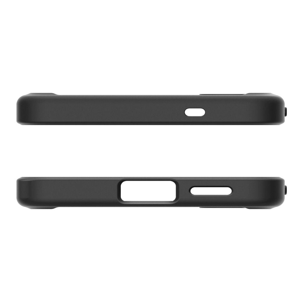 Etui na Samsung Galaxy S25 S931, Spigen, Ultra Hybrid, Czarna Satynowa ACS09007
