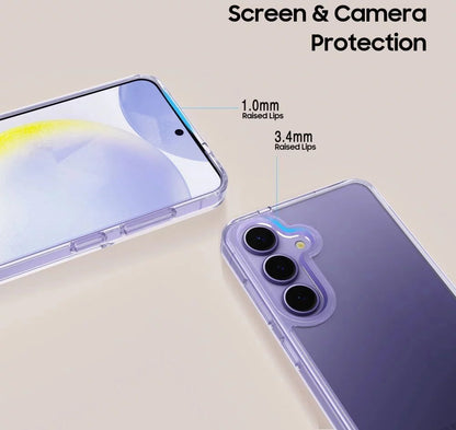 Etui na Samsung Galaxy S25 Edge S937, Tech-Protect, Flexair Hybrid, Przezroczyste