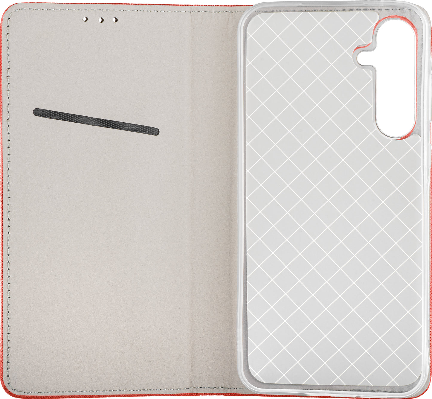 Etui na Samsung Galaxy A37 5G, OEM, Smart Magnet, Czerwone