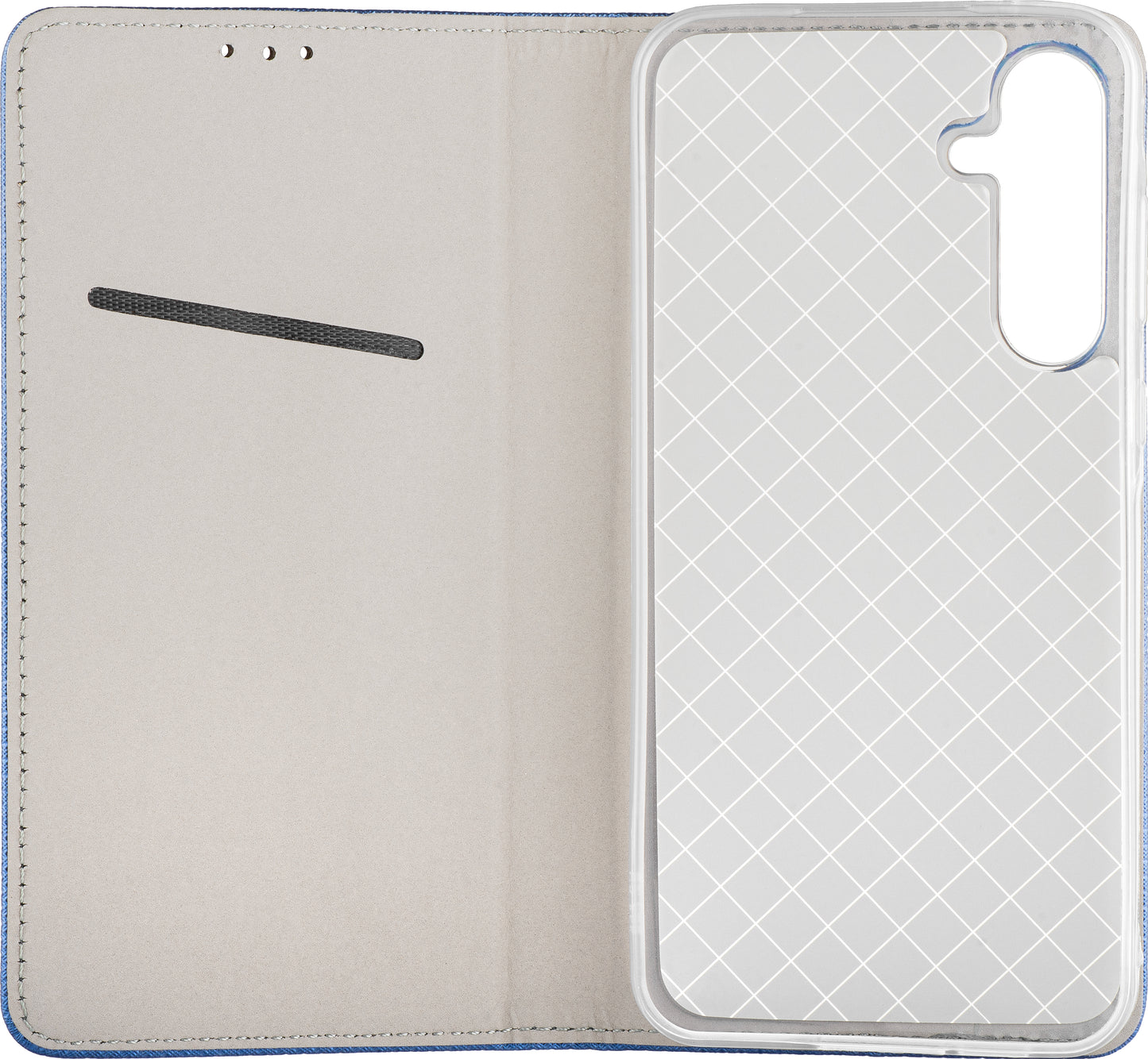 Case for Samsung Galaxy A17 4G / A17 5G, OEM, Smart Magnet, Navy Blue