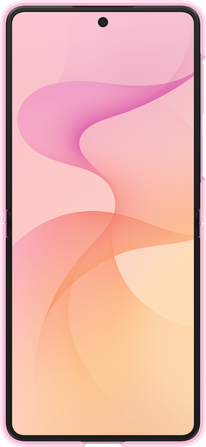 Etui na Samsung Galaxy Z Flip8 F776, silikonowy pierścień magnetyczny, różowy EF-EF776CVEGWW