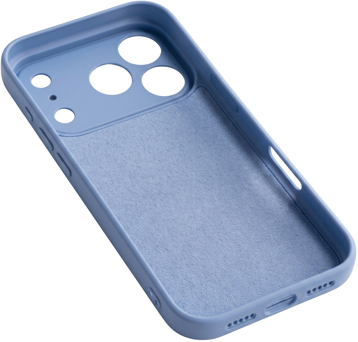 Etui na Samsung Galaxy A18 5G A186 / A18 4G A185 / A17 4G A175 / A17 5G A176, OEM, silikonowe, niebieskie