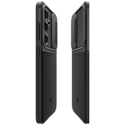 Etui do Samsung Galaxy S24 FE S721, Spigen, OPTIK ARMOR, Czarny 