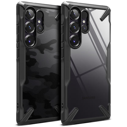 Etui na Samsung Galaxy S25 Ultra S938, Ringke, Fusion X, Czarne